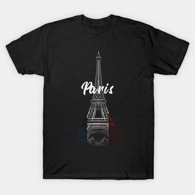 Paris T-Shirt by OMARMAH